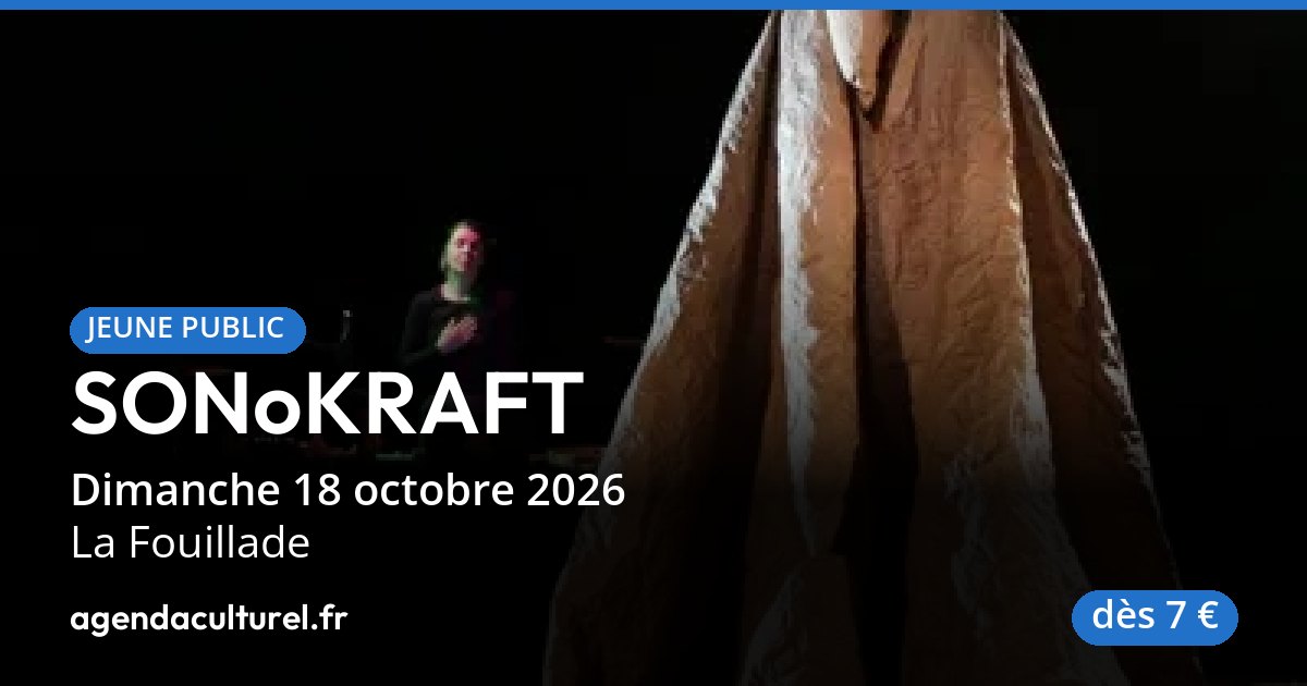 SONoKRAFT à La Fouillade le 18 octobre 2026, spectacle