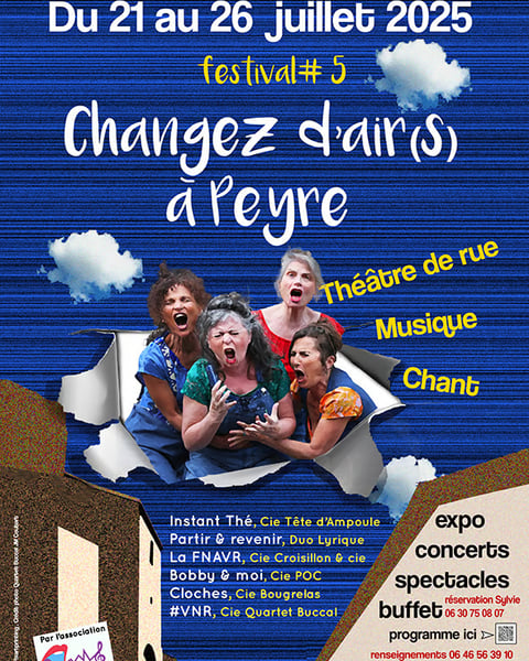 Festival Changez d'Airs 2025 affiche