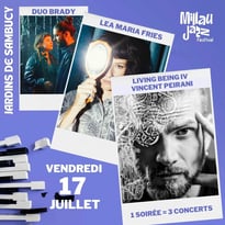 Duo Brady, Lea Maria Fries et Vincent Peirani