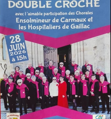 Concert annuel du Chœur Mixte Double Croche de La Fouillade