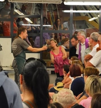 Visite des ateliers de coutellerie de Laguiole Honoré Durand
