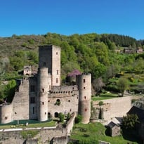 Visite du château de Belcastel