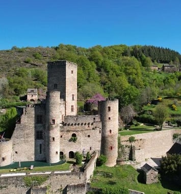Visite du château de Belcastel