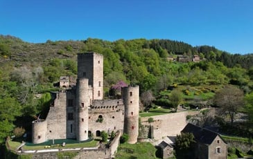 Visite du château de Belcastel