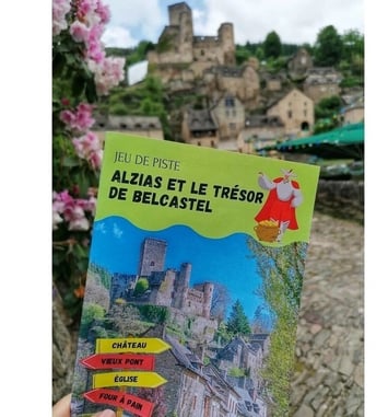 Jeu de piste au village de Belcastel