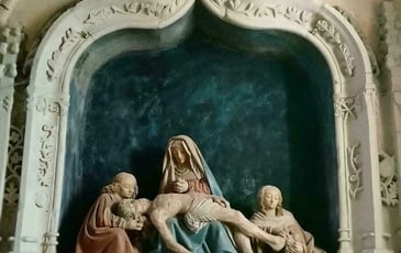 Visite libre de l'église de Rodelle, dominant la vallée du Dourdou