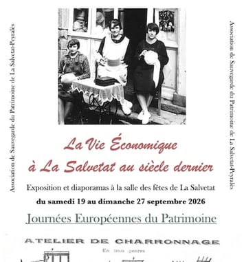 La vie économique à La Salvetat au siècle dernier