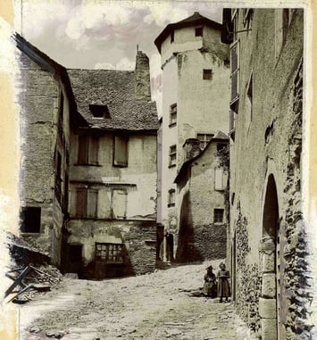 Conques hier et aujourd'hui : visite du village en image
