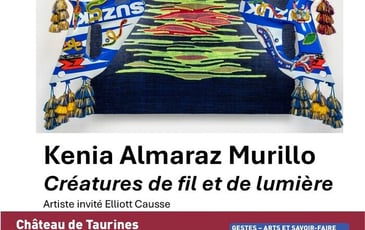 Exposition Kenia Almaraz Murillo : "Créatures de fil et de lumière"