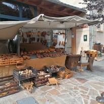 Démonstration du sabotier