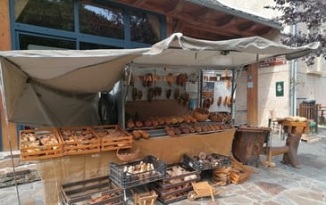 Démonstration du sabotier