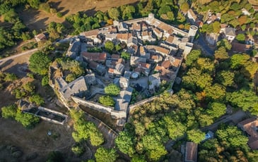 Visite des remparts de la Couvertoirade
