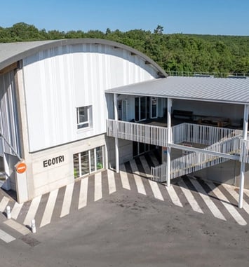 Visite commentée du centre de tri des emballages et des papiers de Millau