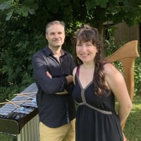 Duo Zéphyr - harpe/vibraphone-percussions