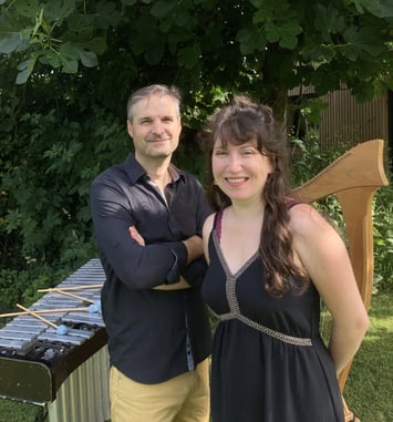 Duo Zéphyr - harpe/vibraphone-percussions