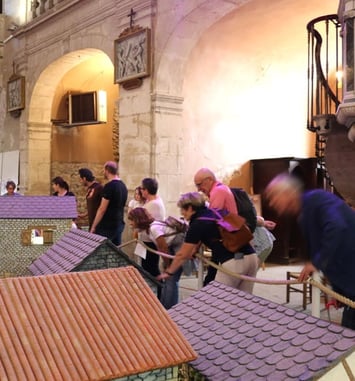 Exposition d'une crèche représentant "Le Village Aveyronnais"