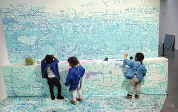 Atelier participatif "Fresque immersive autour de l'oeuvre de Xie Lei"
