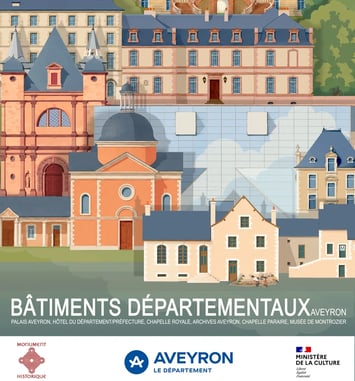 Visite libre : les bâtiments départementaux de l'Aveyron