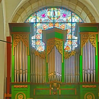 Documentaire sur l'orgue d'Entraygues, puis concert d'orgue filmé et transmis en direct