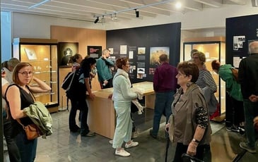 Découverte des expositions du musée de Montrozier