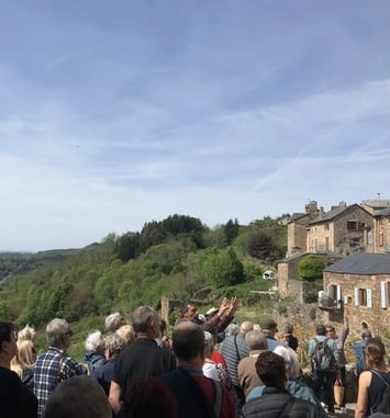Visite guidée du village de Castelnau-Pégayrols