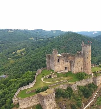 Visite de la forteresse royale de Najac