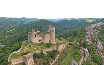Visite de la forteresse royale de Najac