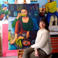 Exposition des peintures de Pauline Girard