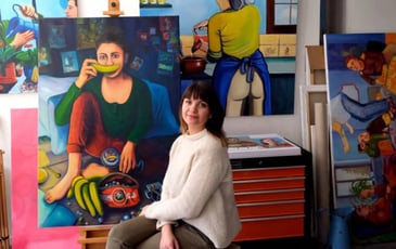 Exposition des peintures de Pauline Girard