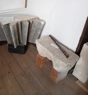Démonstrations de forge, de travail des outils et d'équarrissage