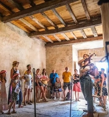 Visite guidée de la Commanderie du Larzac