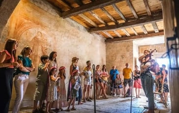 Visite guidée de la Commanderie du Larzac