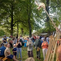 Théâtre, spectacle et campement gaulois dans le parc du château !