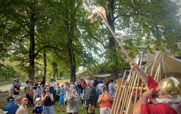 Théâtre, spectacle et campement gaulois dans le parc du château !