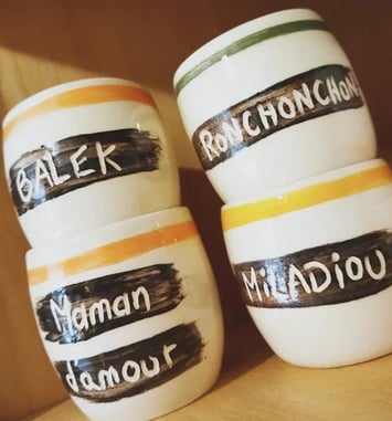 Atelier décoration de tasse à café