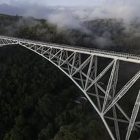 Visite guidée théâtralisée "Le Viaduc du Viaur sous toutes ses soudures"