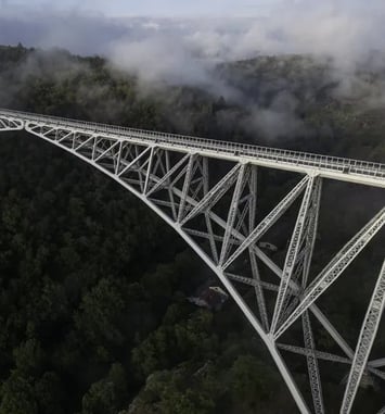 Visite guidée théâtralisée "Le Viaduc du Viaur sous toutes ses soudures"