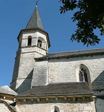 Visite de Villeneuve-d'Aveyron : de la sauveté à la bastide
