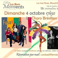 Les bons moments du mas Ruas : concert et goûter