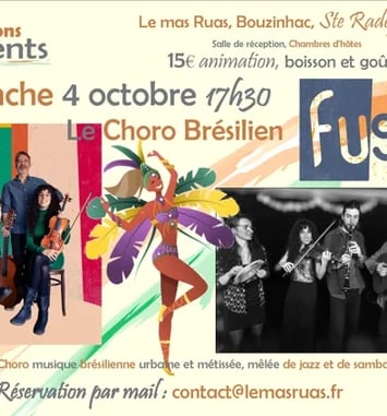 Les bons moments du mas Ruas : concert et goûter