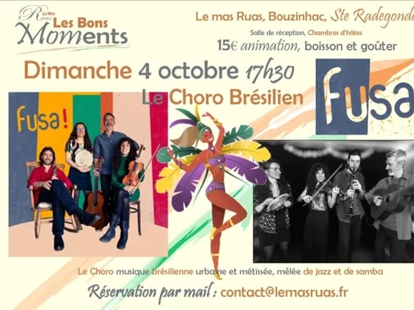 Les bons moments du mas Ruas : concert et goûter
