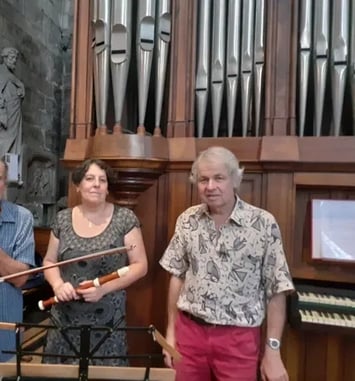 Concert ensemble instrumental et orgues à l'église du Saint Sépulcre