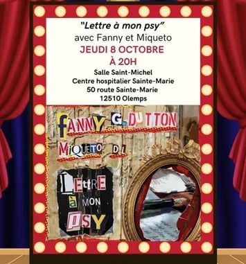 Lettre à mon psy - Fantaisie musicale et exposition
