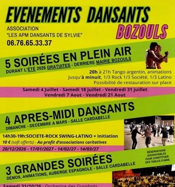 Grandes soirées dansantes