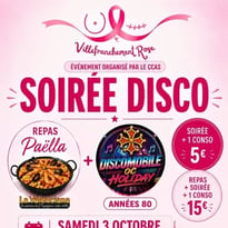 Octobre Rose - Soirée Disco