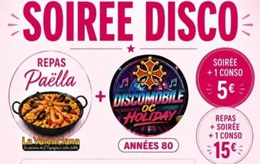 Octobre Rose - Soirée Disco