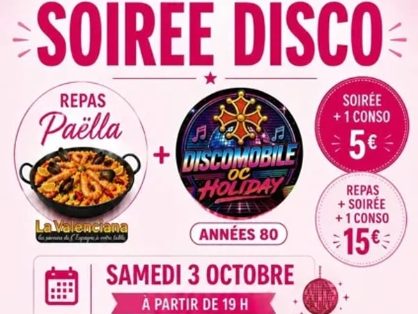 Octobre Rose - Soirée Disco