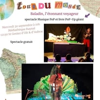 Tour du Monde : Spectacle "Baladin, l'étonnant voyageur"
