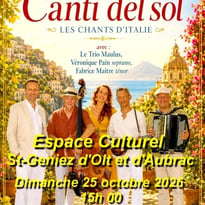Concert Lyrique "Canti del Sol" - Les chants de l'Italie
