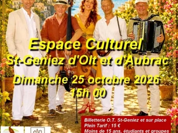 Concert Lyrique "Canti del Sol" - Les chants de l'Italie